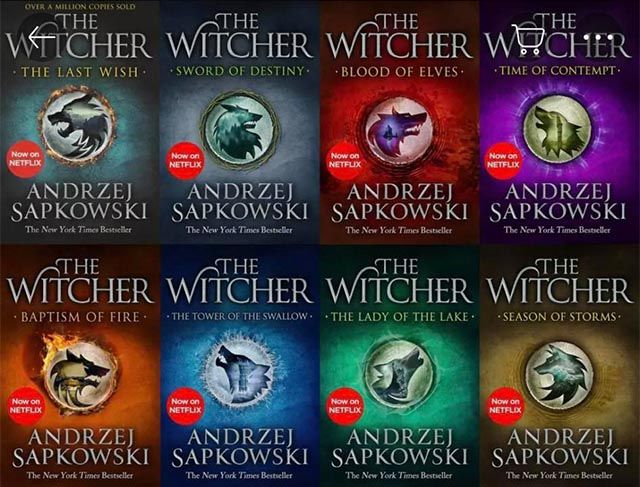 The Witcher 8 Books Set: Paperback –Bangladeshi Print