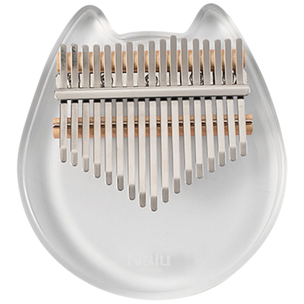 Nalu NK-CT Transparent Kalimba 17 Key Acrylic Thumb Piano Mbira Likembe Keyboard Instrument Christmas Gift,Cat