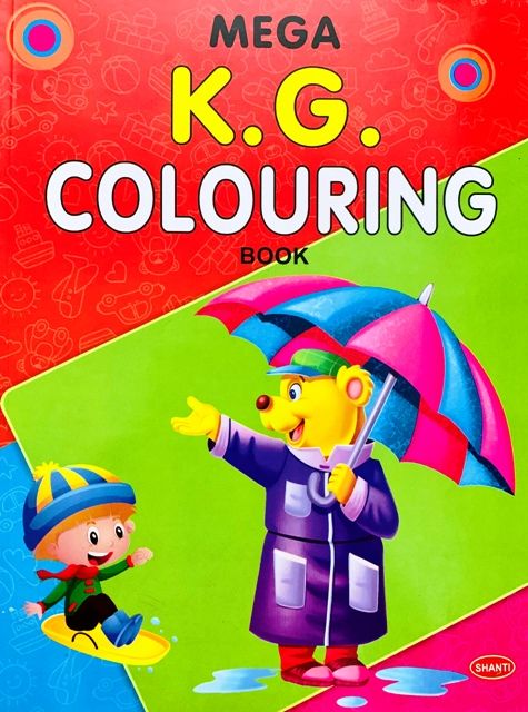 MEGA K.G COLOURING BOOK