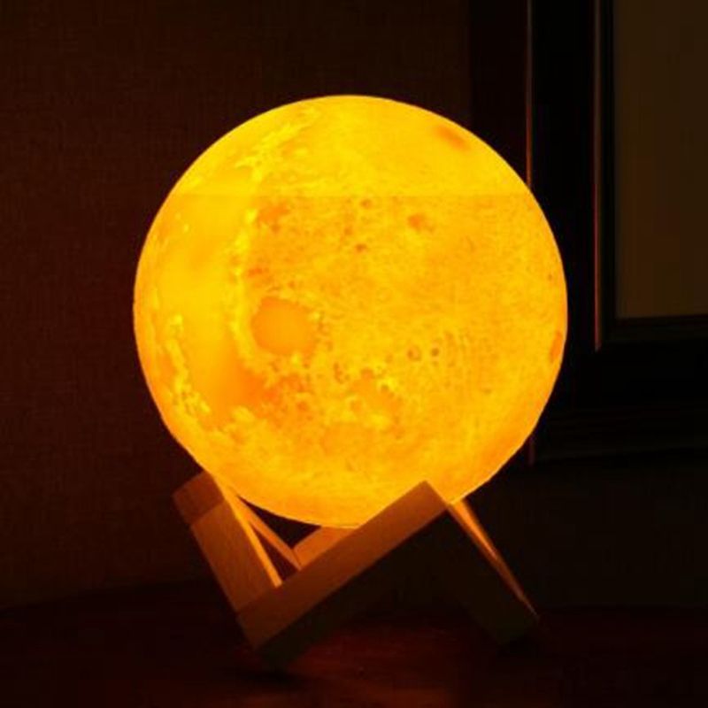 Ultrasonic 880Ml Air USB Full Moon Lamp Night Light Cool Mist Purifier