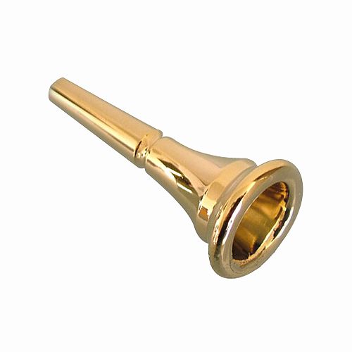 French Horn Mouthpiece - Gold Plated - Brand