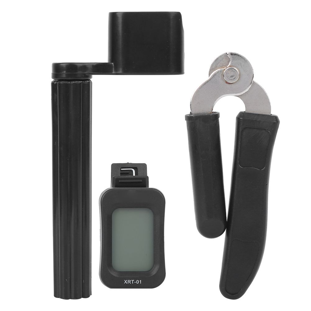 Guitar Tuning Kit Accessories Tuner Strings Changing Cutter Winder Capo Pins Picks Combo Tool