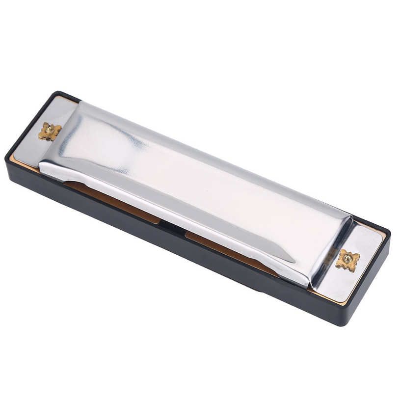 10Hole Metal Harmonica Mouth Organ Blues Rock Jazz Folk Reliable is