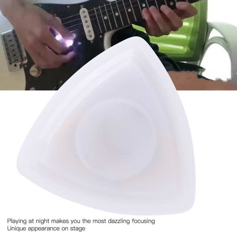 Guitar Pick Musical Triangle Quick Stylish Light Unique Appearance Instrument Accessories