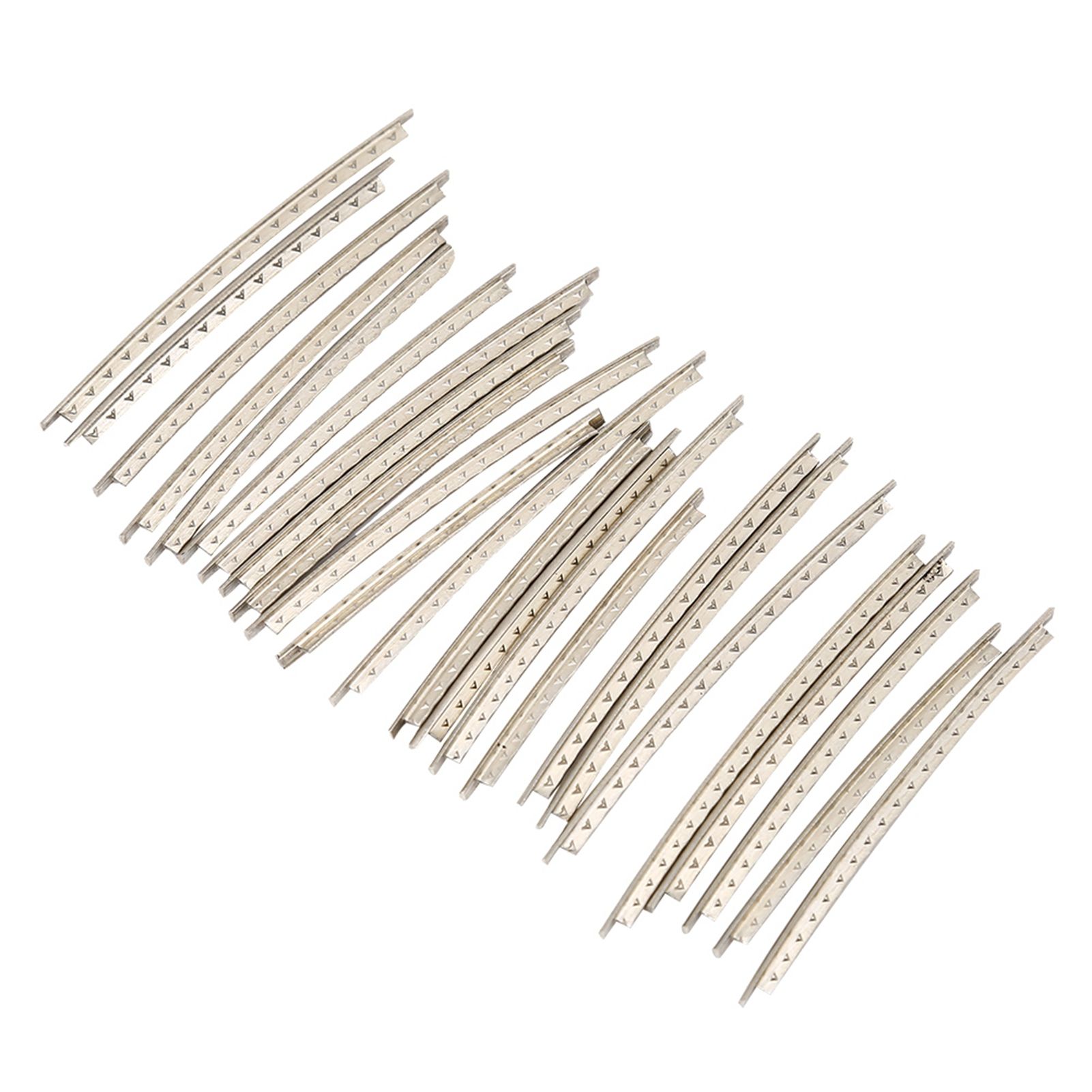 24Pcs Brass Guitar Copper Fret Wire Fretwire Set 2.2mm for Electric