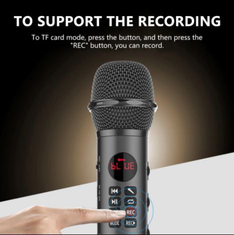 Karaoke Bluetooth Microphone Portable Speaker L 598 DJ, Karaoke & Electronic Music