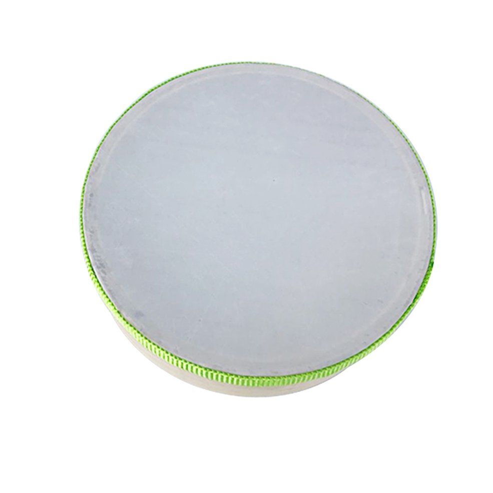 Early Education Hand Held Tambourine Drum Musical Instruments Toys Set-White