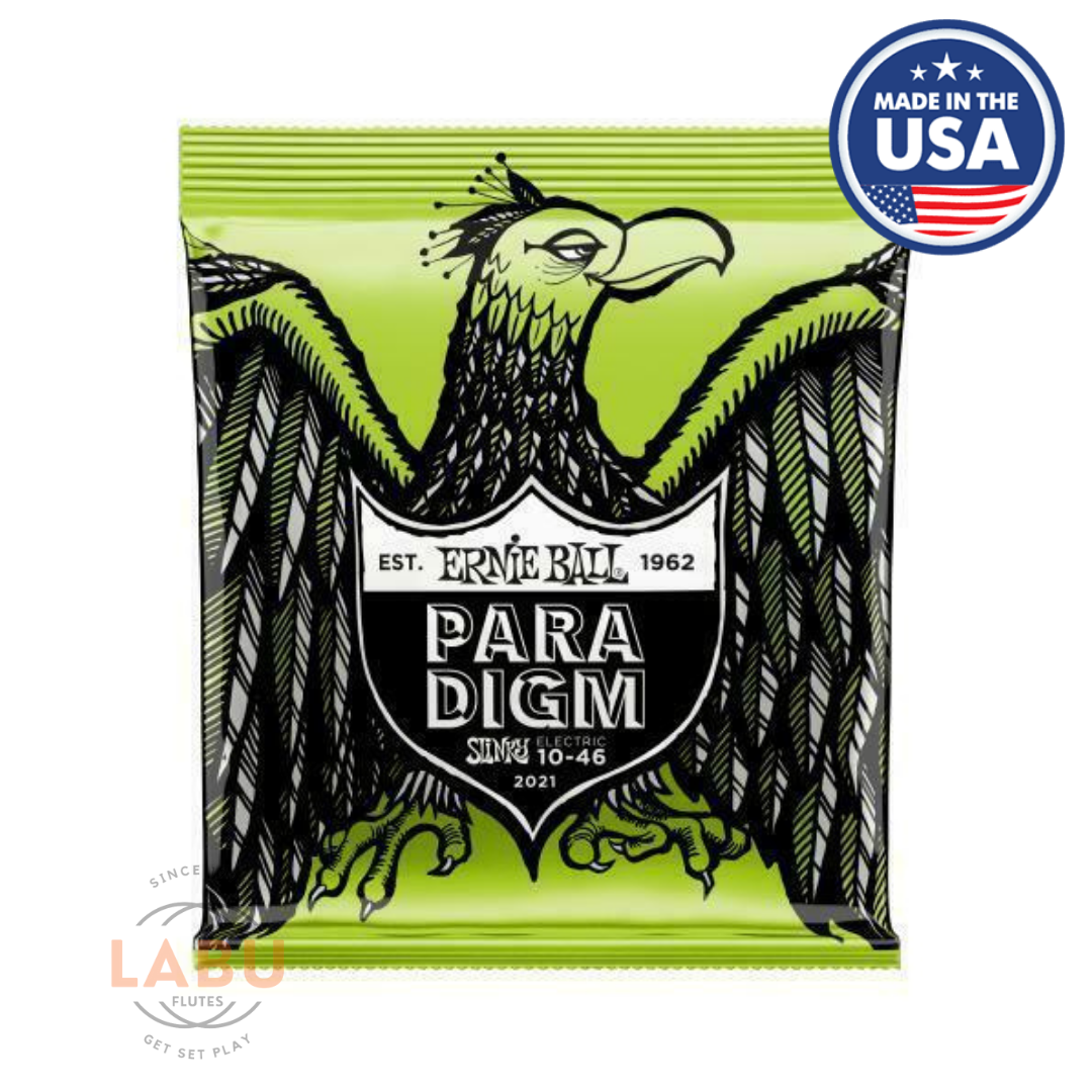 Ernie Ball 2021 Regular Slinky Paradigm Electric Guitar Strings - .010-.046 Made in USA