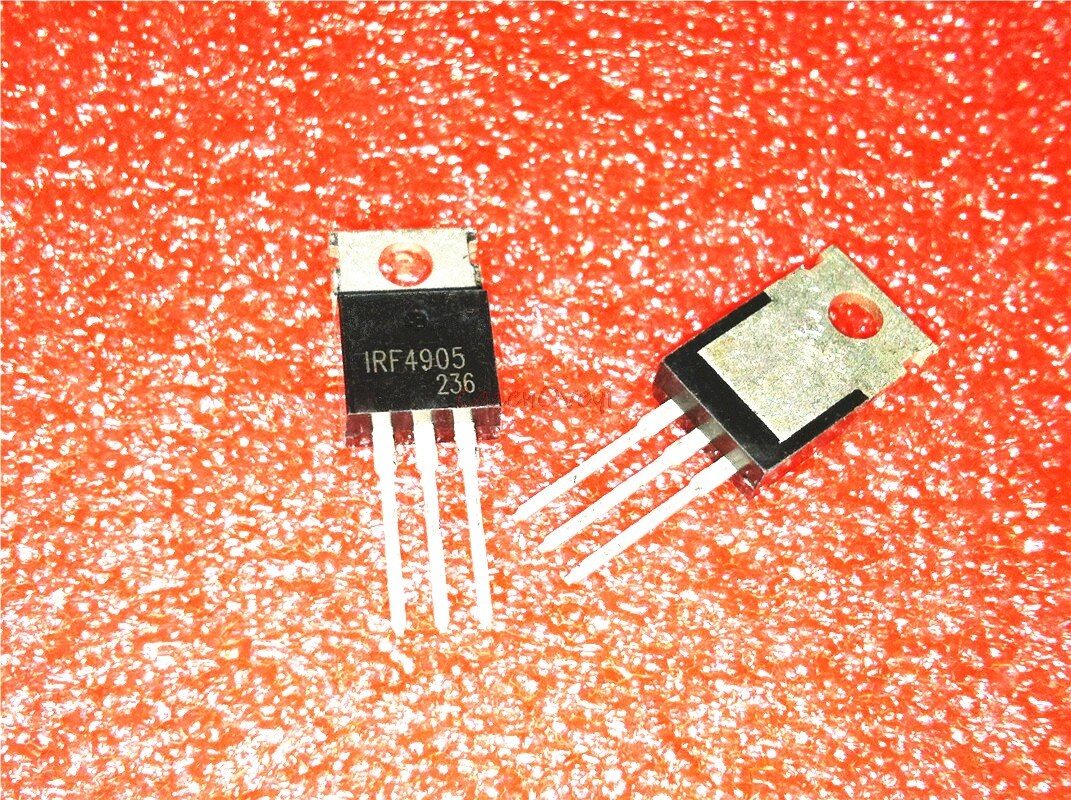 10pcs/lot IRF4905 IRF4905PBF TO-220 MOS FET P channel field effect 74A 55V 200W In Stock