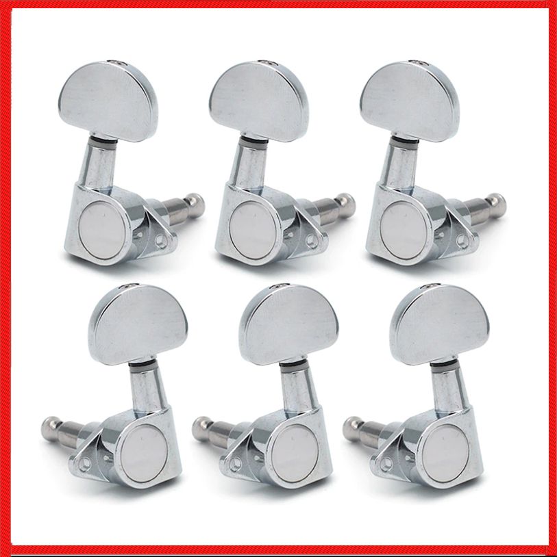 Acoustic Guitar Machine Heads Tuning pegs Key 1e 2B  3G  4D  5A  6E