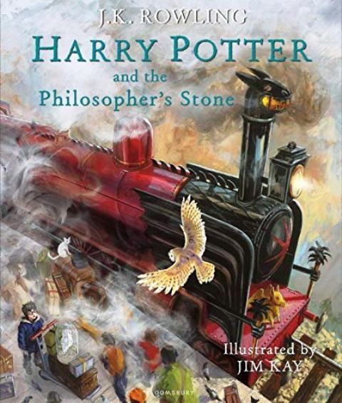 Harry Potter and the Philosopher's Stone: Illustrated Edition (Harry Potter Illustrated Edition) Hardcover
