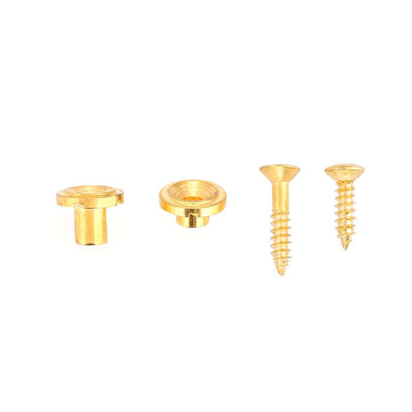 Guitar Tailpiece 2 PCS 5mm 7.8mm with Screw for Electric Part Accessories.