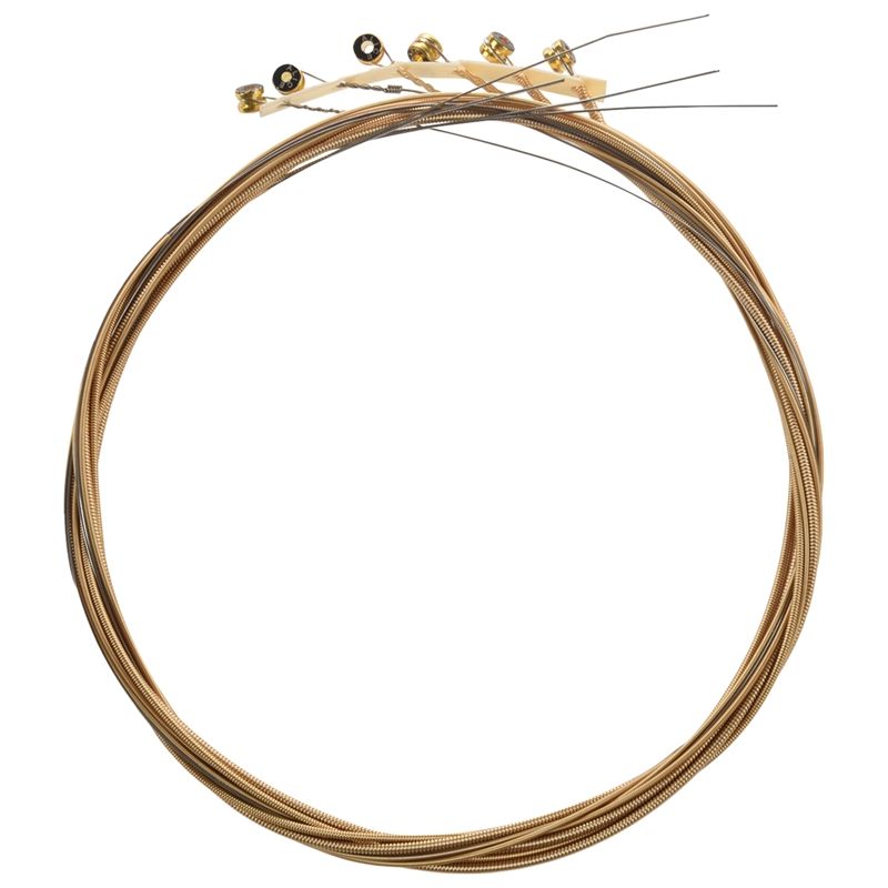 BRADOO-Alice AW432L 1 Set Acoustic Guitar Strings 012-053 Light,Super Light Copper Alloy Wound Anti-Rust Guitarra Parts