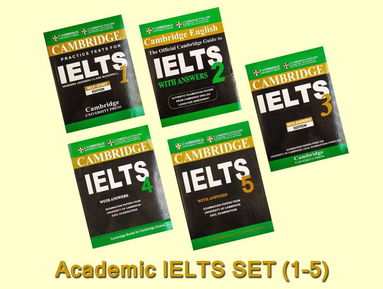 Cambridge Academic IELTS (1-5) Set - Self Study Student's Book (Without CD)