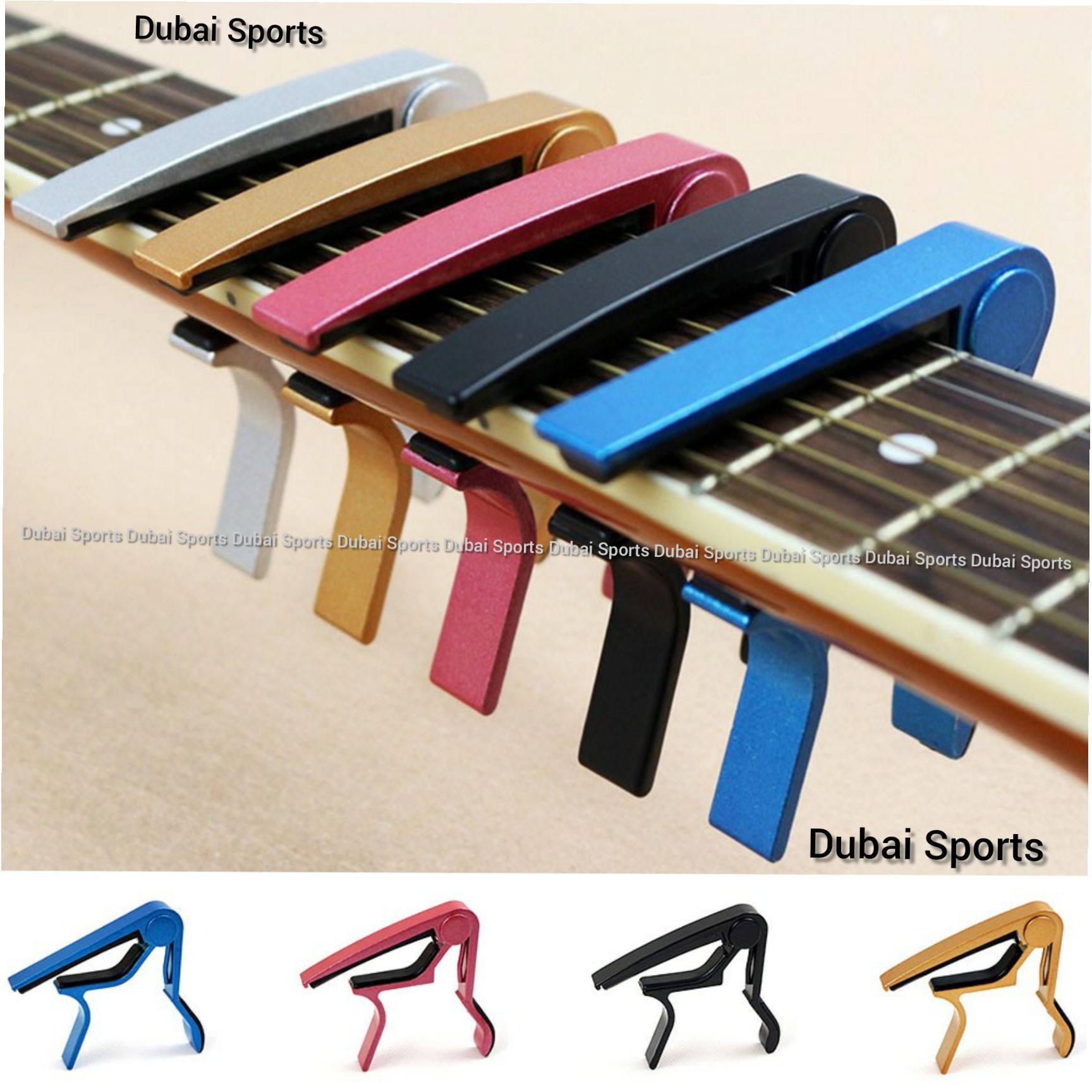 Guitar Capo full Aluminium metal on Dubai Sports