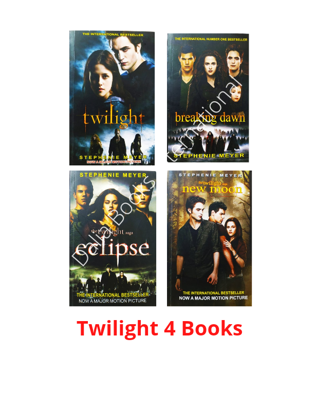 Twilight Saga 1 - 4 Books Set by Stephenie Meyer