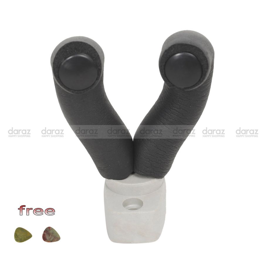 Guitar wall hanger stand Mount hook with 2 pieces free pick