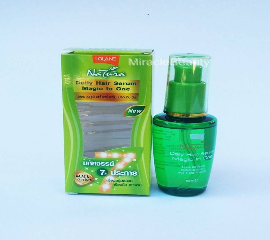 Lolane Natura hair serum Magic in one for Dry & Damaged Hair