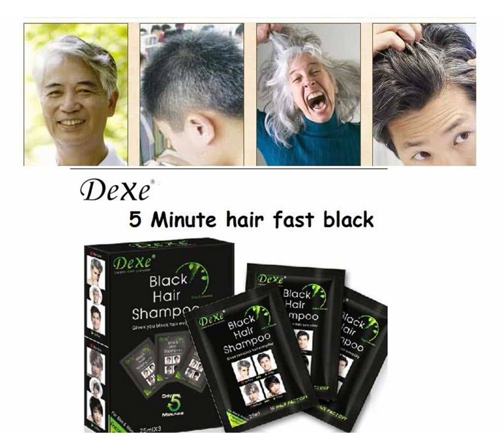 Black hair shampoo (10 pieces)
