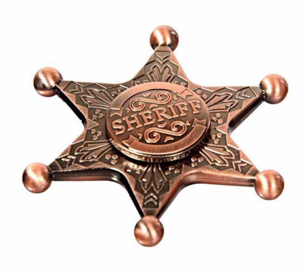 Sheriff Fidget Spinner Stress Reducer Toy 