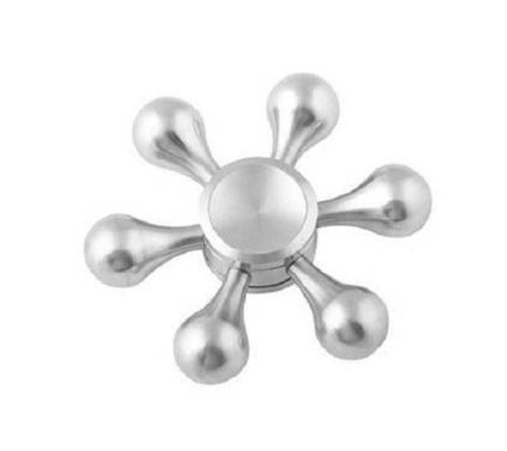 Metal Body Fidget Spinner-Silver