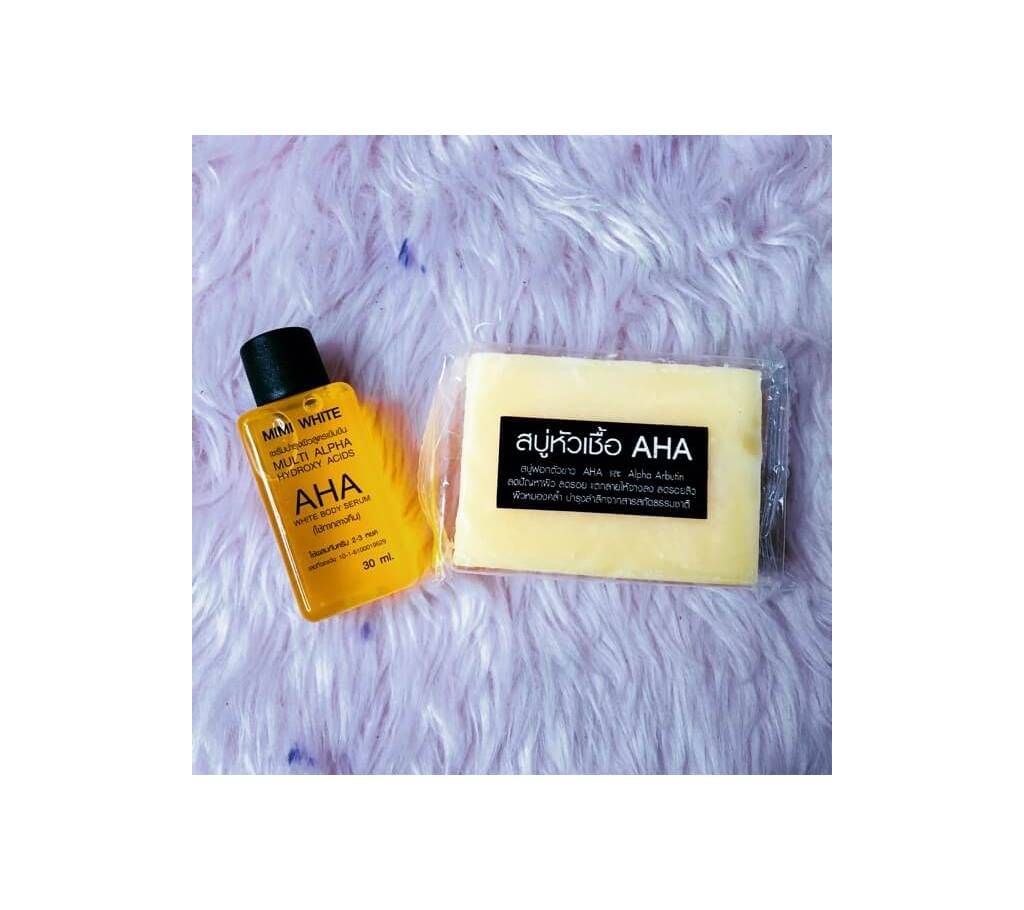 AHA Soap and Serum