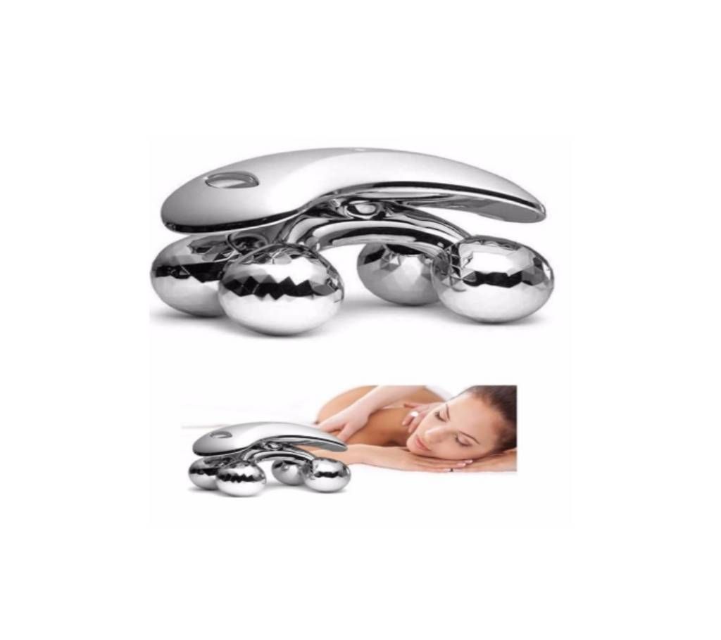 4D Body and Face Massager - Silver