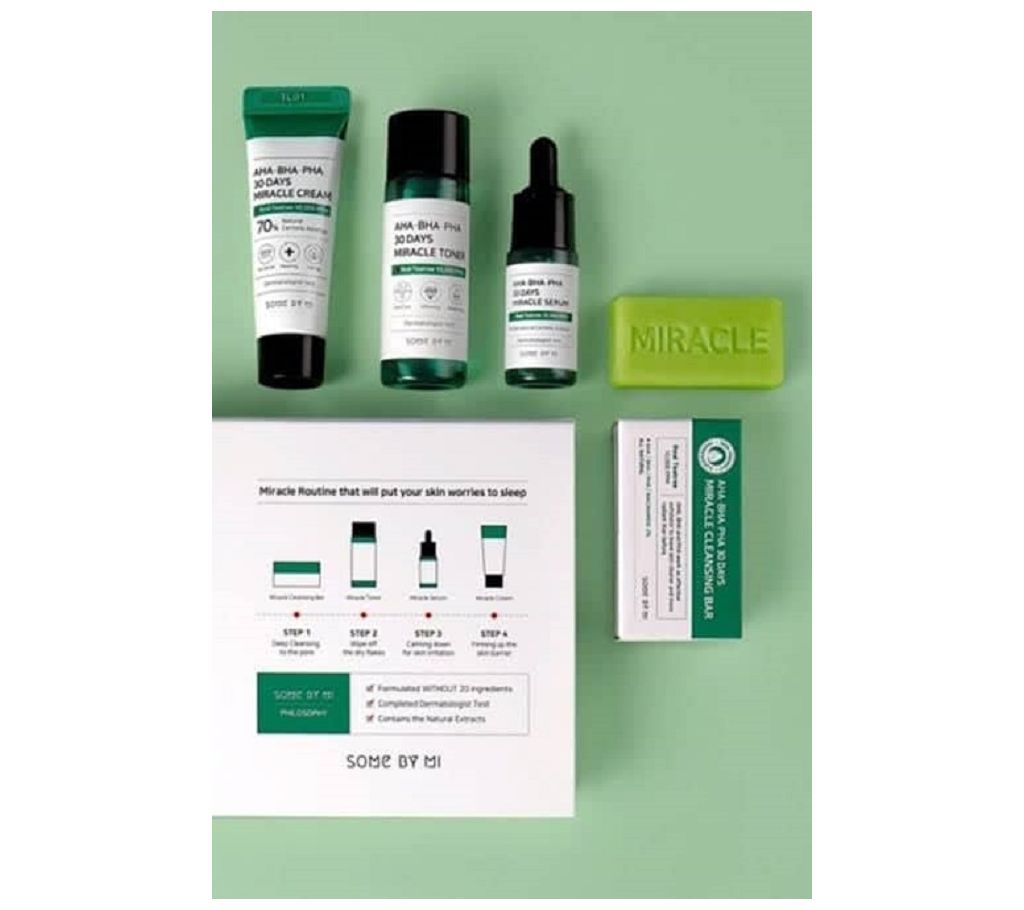 Aha. Bha. PHA 30days Miracle Special Set 1pack 4items