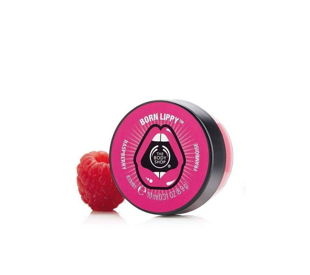 Born Lippy Raspberry Lip Balm 10ml - UK 