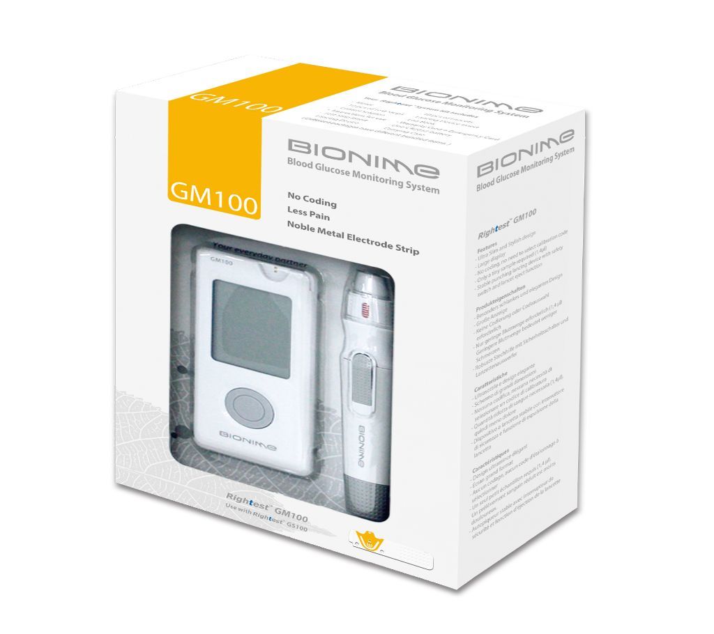 Bionime GM-100 Blood Glucose Monitoring system
