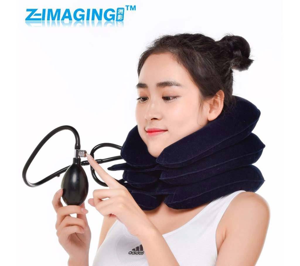 Tractor for cervical spine neck massager 