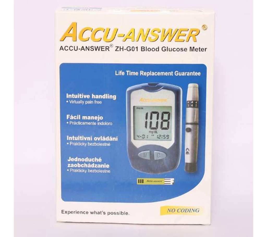 ACCU-ANSWER Blood Glucose Meter