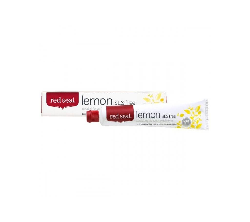 Red Seal Natural Lemon SLS Free Toothpaste That's