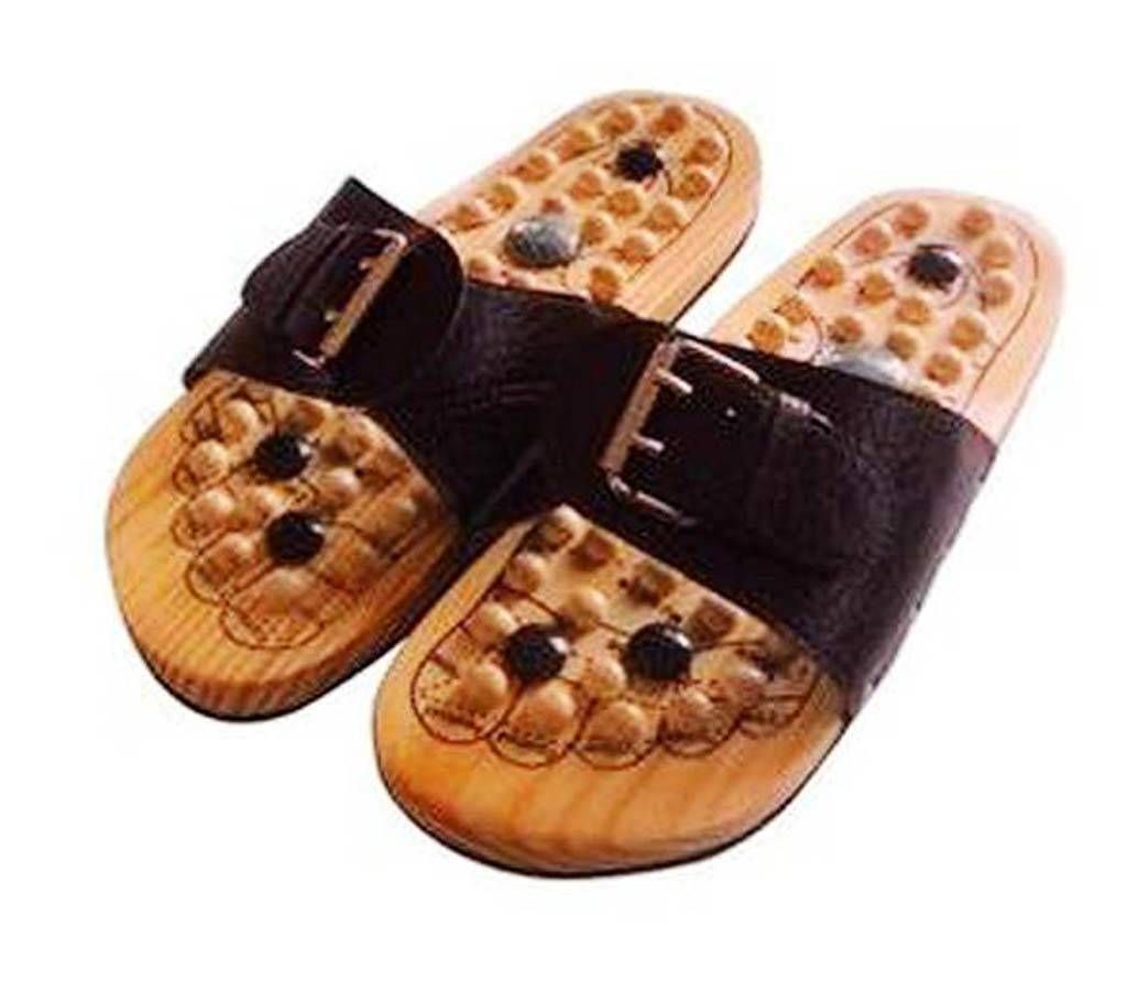 Wooden foot massage sleeper