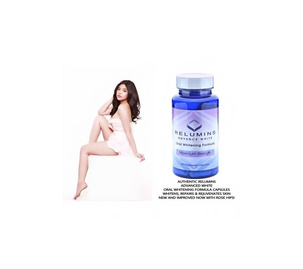 Relumins Advance White Oral Glutathione & Placenta Maximum Strength Formula  - USA