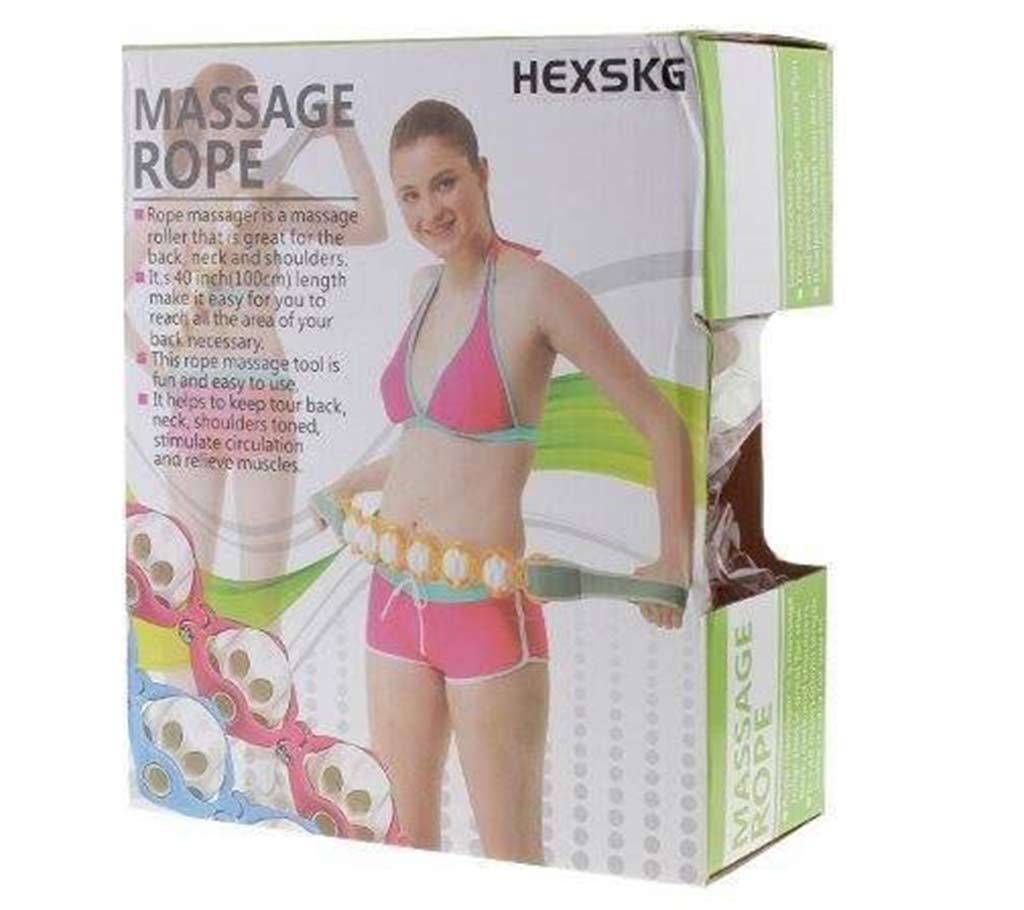 Back Neck Shoulder Figure Slim Massage Rope