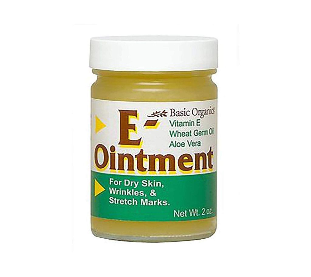 Basic Organics Natural Vitamin E Ointment for Skin-20gm-USA