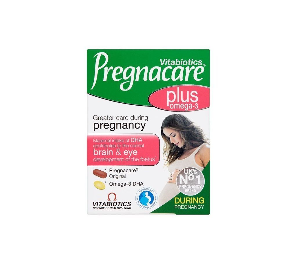 Vitabiotics Pregnacare Plus Omega 3 Tablets 56s