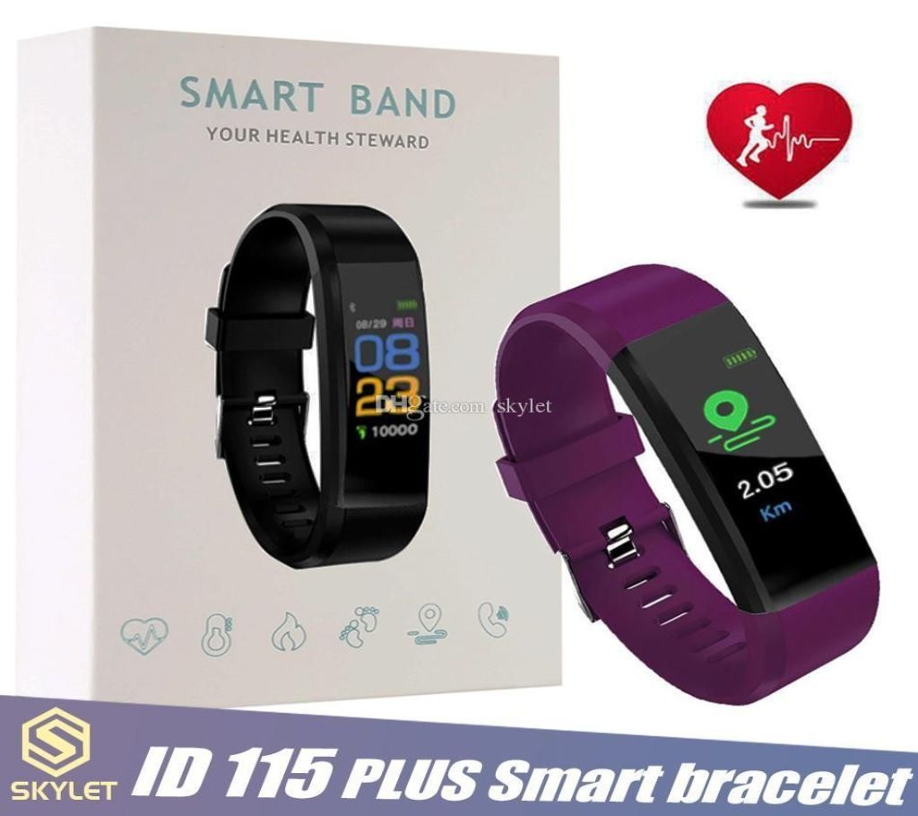 ID115 Plus Smart Bracelet Fitness Tracker  WLB1
