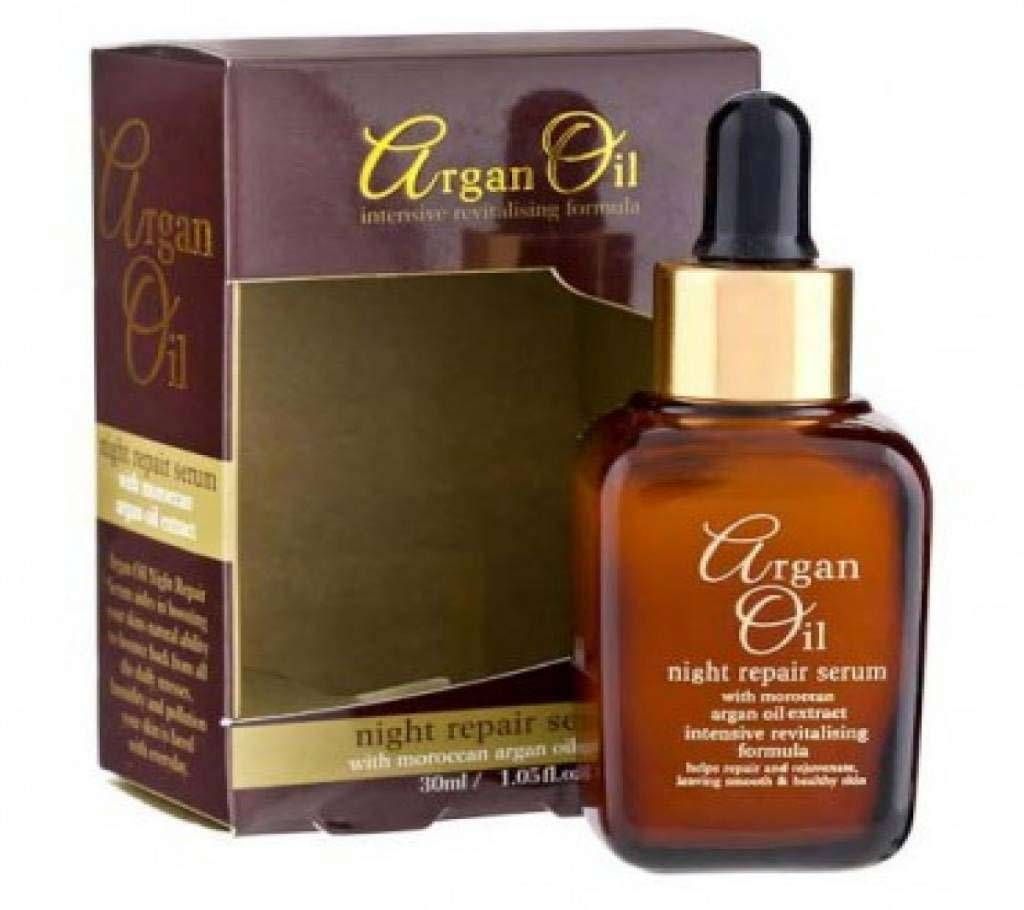 Moroccan Argan Oil Extract Night Repair Serum 30ml - UK