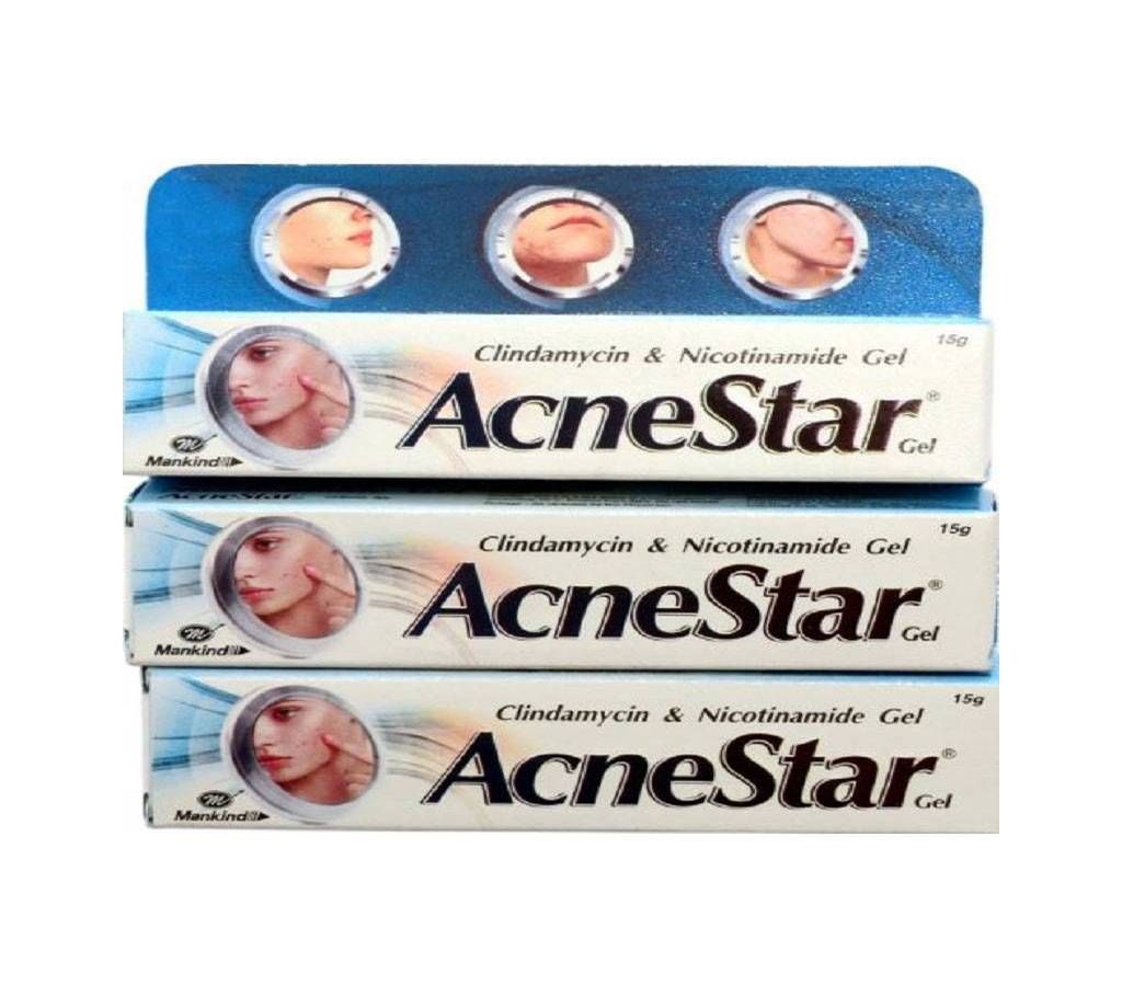 Clindamycin and Nicotinamide Gel For Pimple - 15 gm