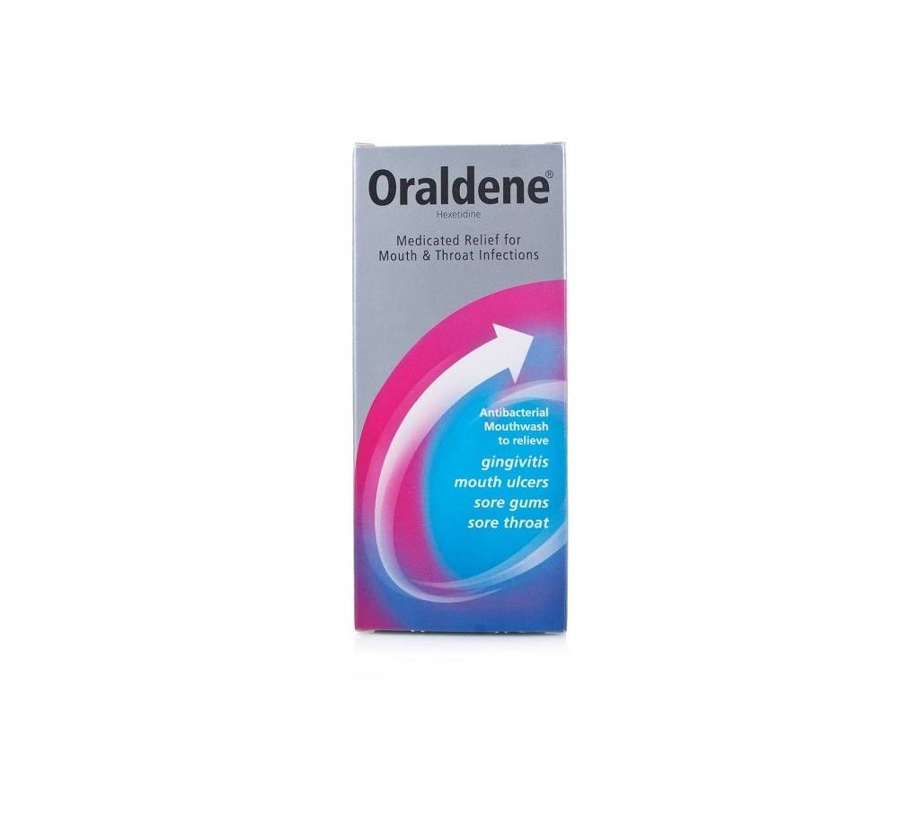 Oraldene Antibacterial Mouthwash 200ml - UK 