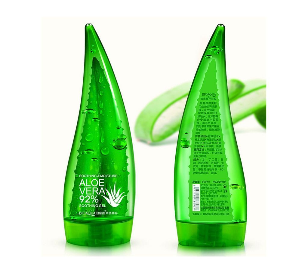 BIOAQUA Organic Aloe Vera Gel 140 gm - PRC