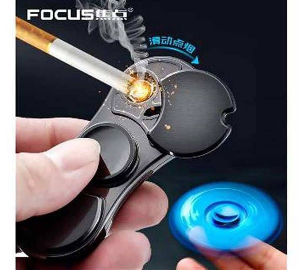 Metal Fidget Spinner with lighter 