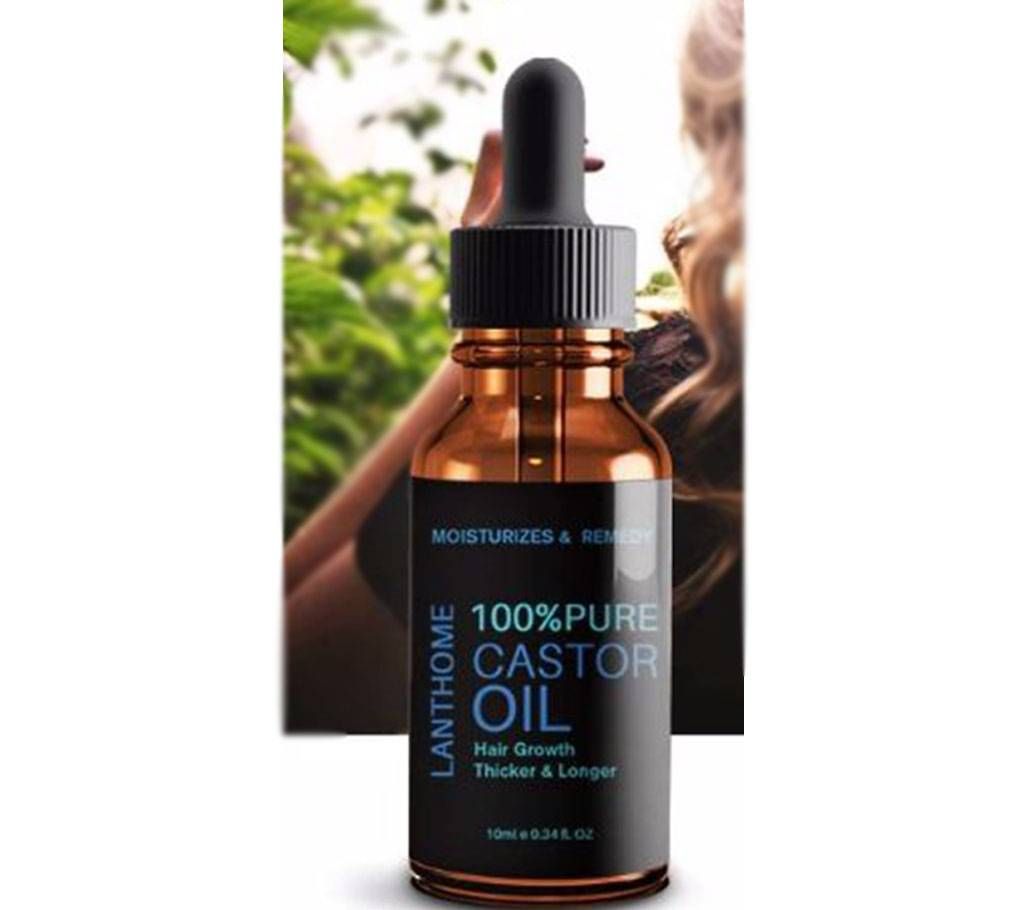 Natural Hair Growth Essential  Castor Organic Oil For Hair Cares