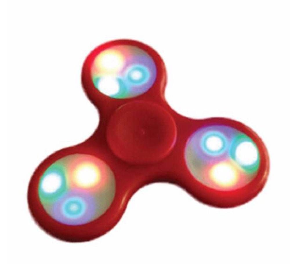 LED Fidget Spinner -  Red