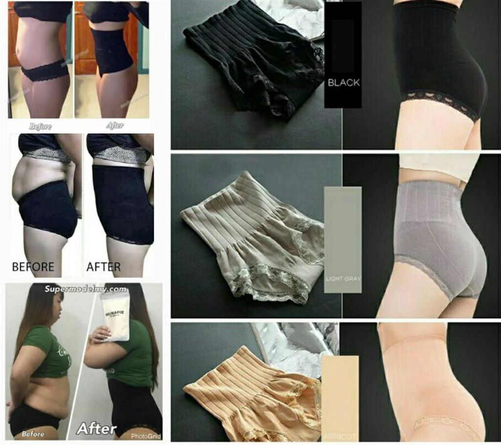 Munafie Sliming Panty for Women -Grey