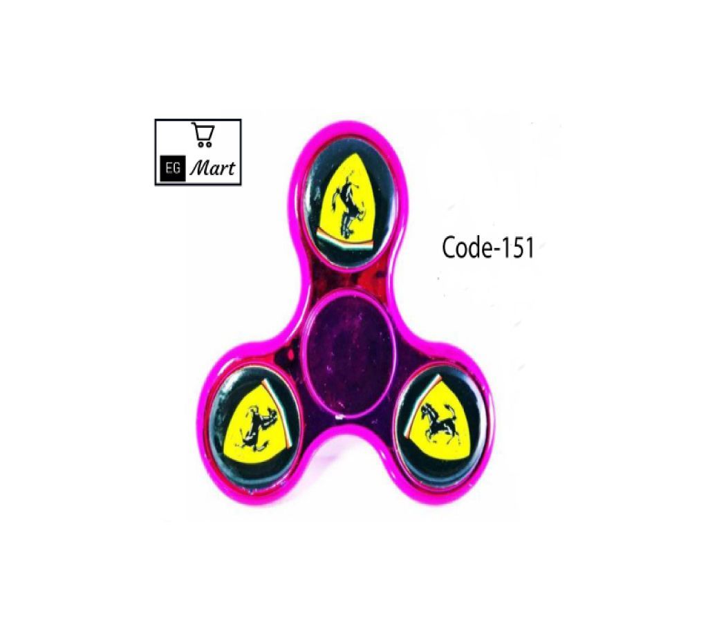 Ferrari Aluminium Fidget Spinner Stress Reducer Toy