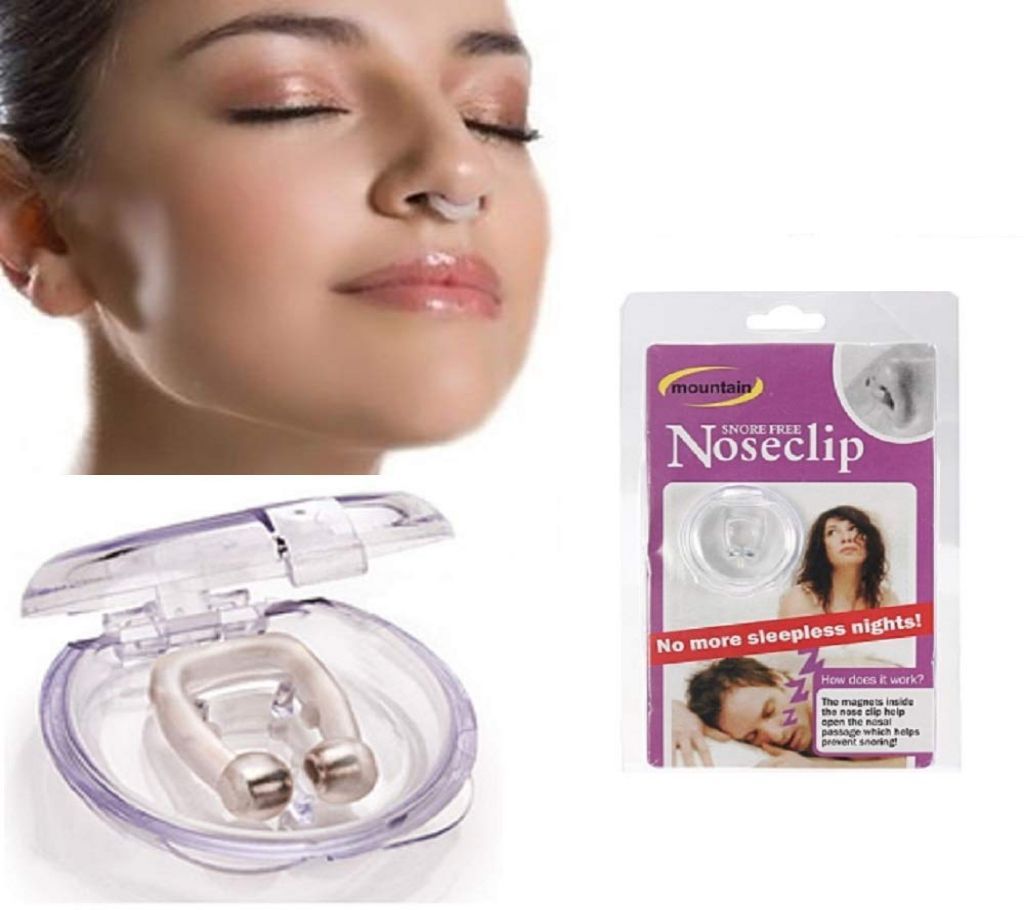 Silicone Magnetic Anti Snore Nose Clip