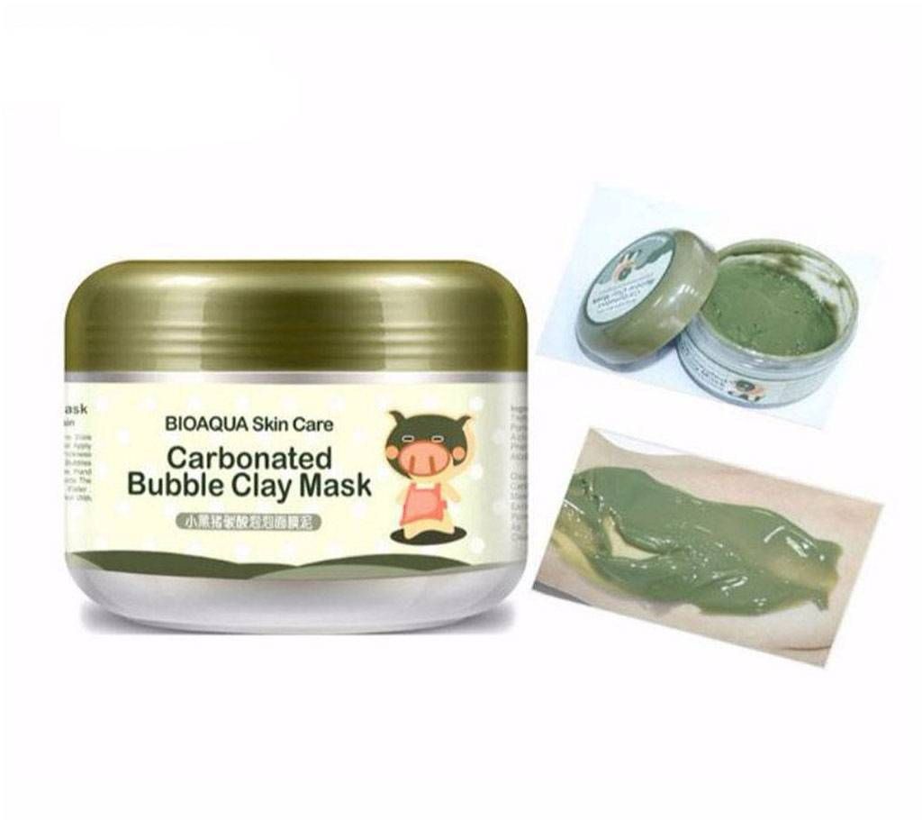 BIOAQUA Whitening Carbonated Bubble Clay Facial Mask - 100gm China